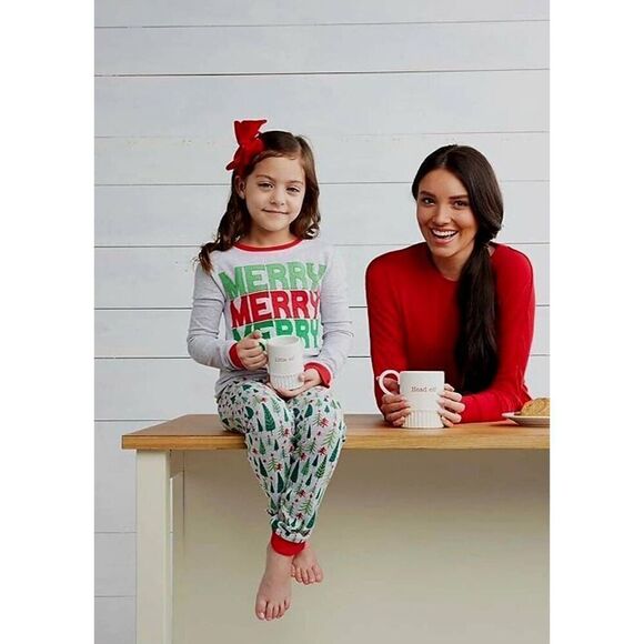 NWOT MUDPIE GIRLS CHRISTMAS 🎄 PJS - Picture 3 of 4